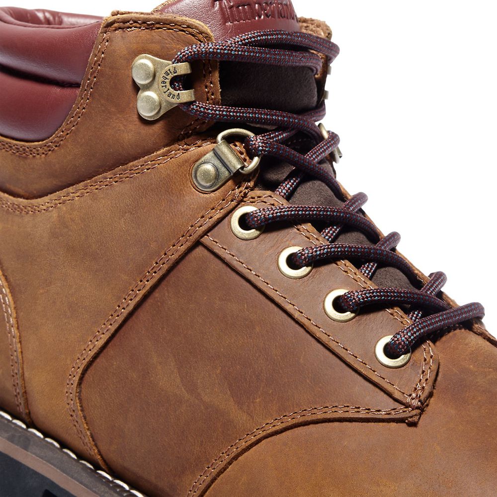 Botas de Montaña Timberland Hombre Redwood Falls Waterproof Mid Marrones - Chile EWI-580719